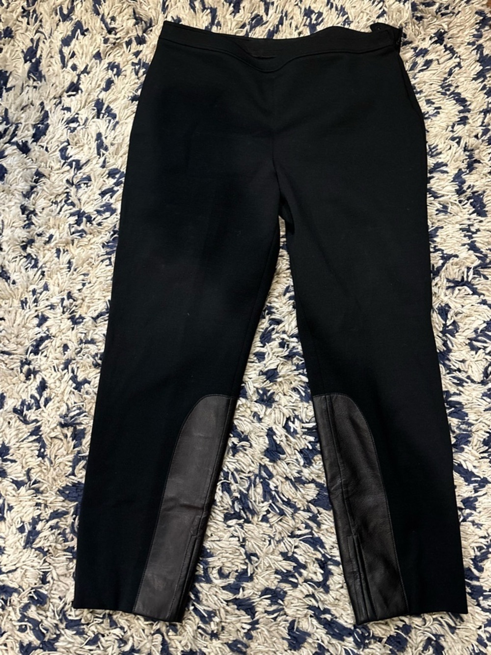 Theory women’s Equestrian/Jodhpur style pants size 10 with genuine leather